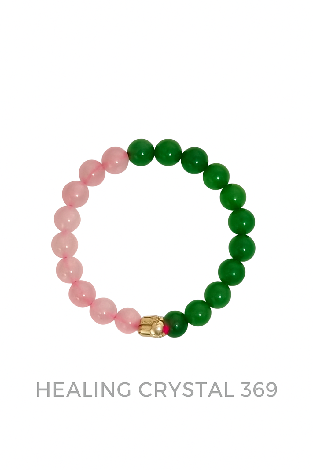 Rose Quartz & Green Aventurine Bracelet