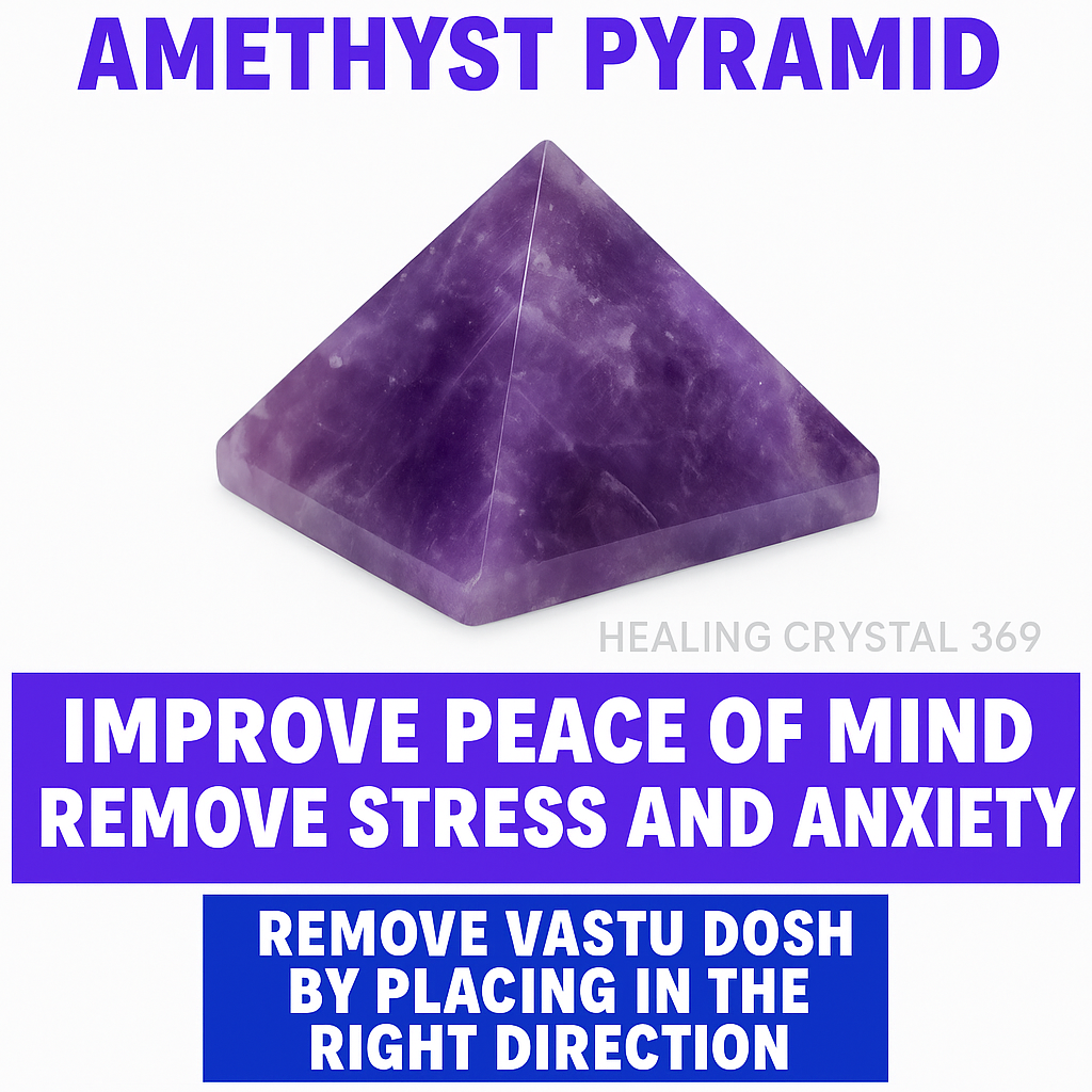 amethyst pyramid