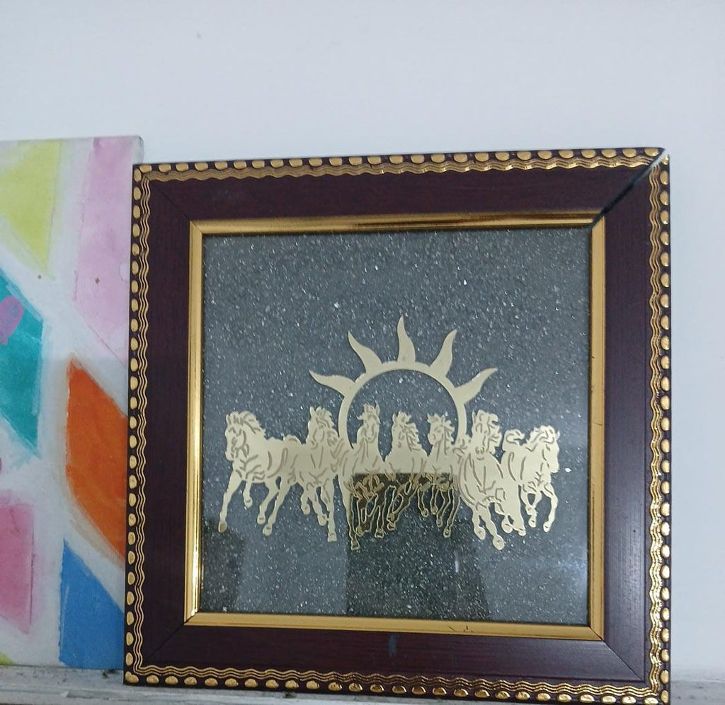 ⭐️ 7 Horses Pyrite Frame